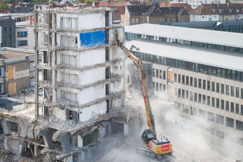 Abriss Ärtzekammer Hannover