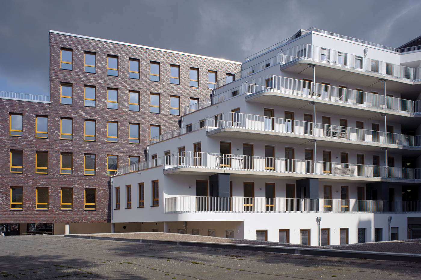 architekturfotografie Lister Lebensart . Hannover . Rückseite