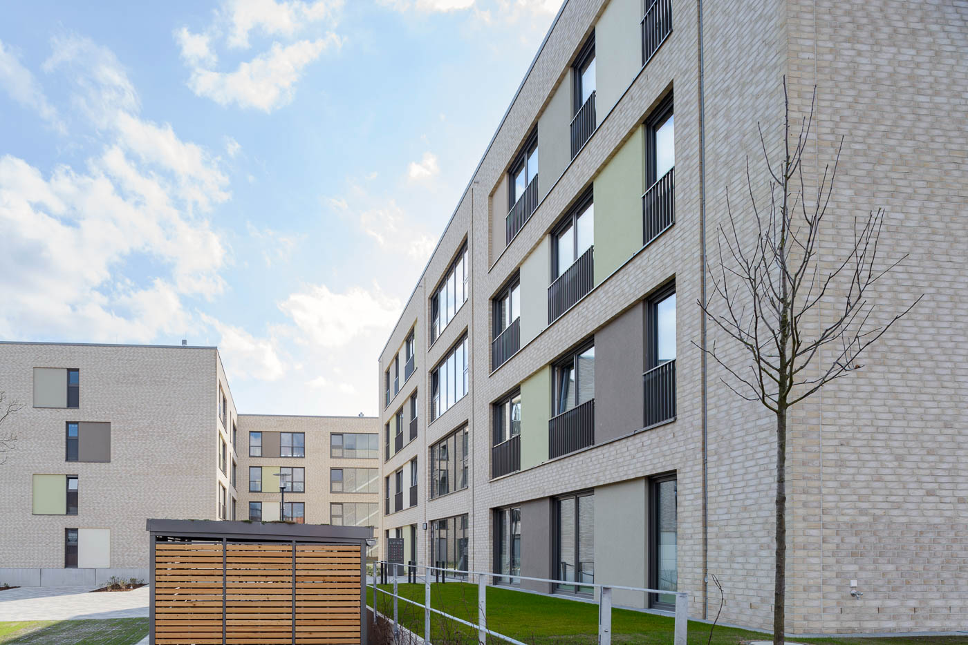 architekturfotografie Lister Yachthafen . Hannover 