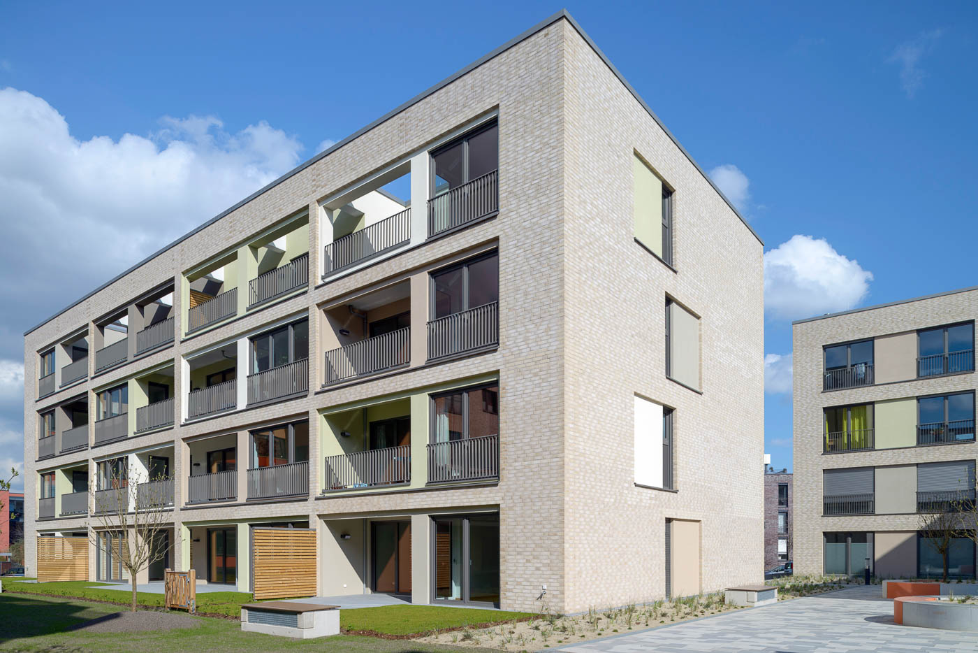 architekturfotografie Lister Yachthafen . Hannover 