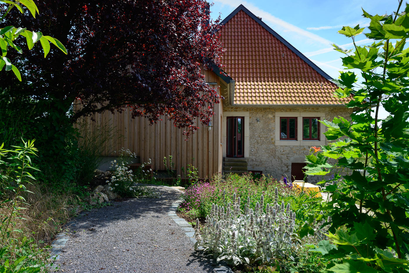 architekturfotografie Gartengestaltung . Alte Wassermühle 