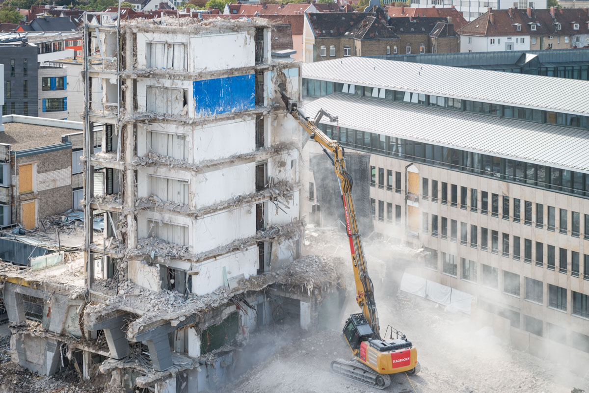 baudokumentation Abriss Ärtzekammer Hannover