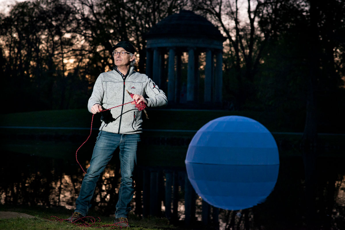 portraitfotografie Wolfgang Jeske . Landart Artist